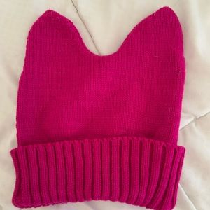 Knit Bunny Hat
